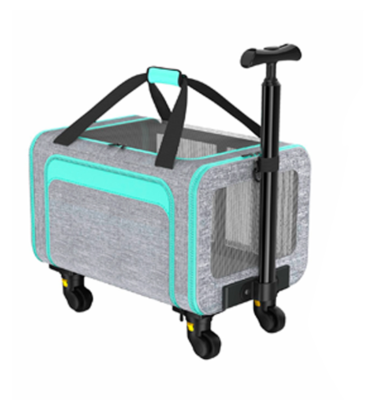 Sac de support pour animaux de compagnie extensible avec poignée télescopique