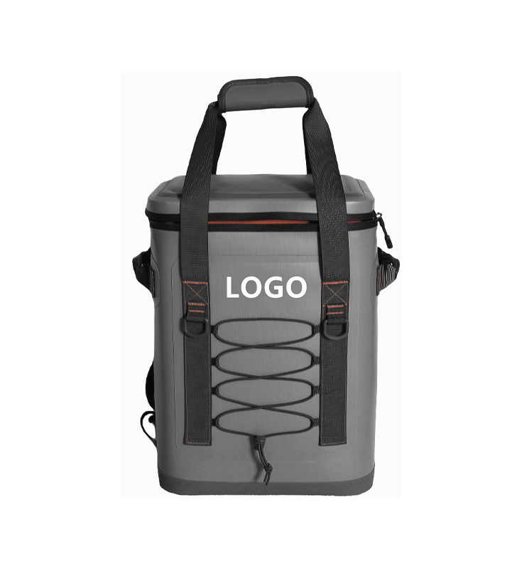 F-003 Gray imperméable sac à dos TPU TPU Portable Soft Coller personnalisable Logo