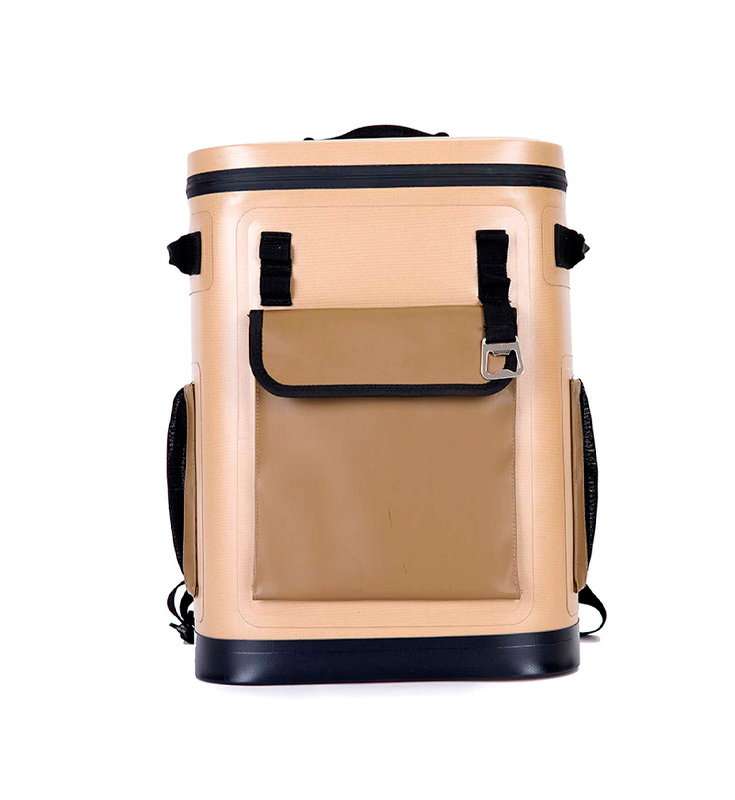 F-018 Sac à dos étanche en TPU portable, glaciere souple pour la randonnée en plein air