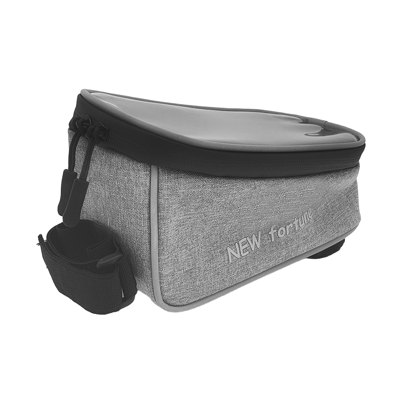 BI-07 Sac de rangement étanche à vélo gris facile à installer